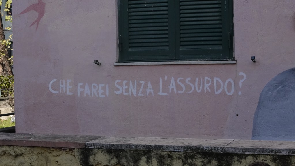 The pro-inclusion graffiti scene in&nbsp;Rome
